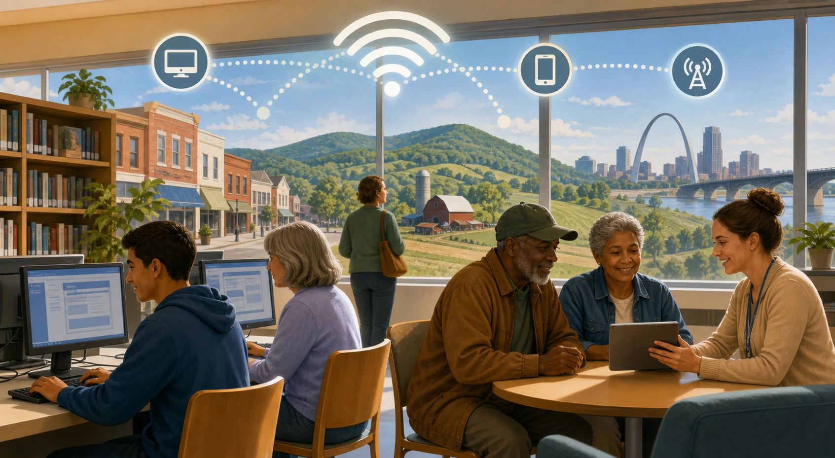 Local digital access resources and tablet alternatives for Missouri residents
